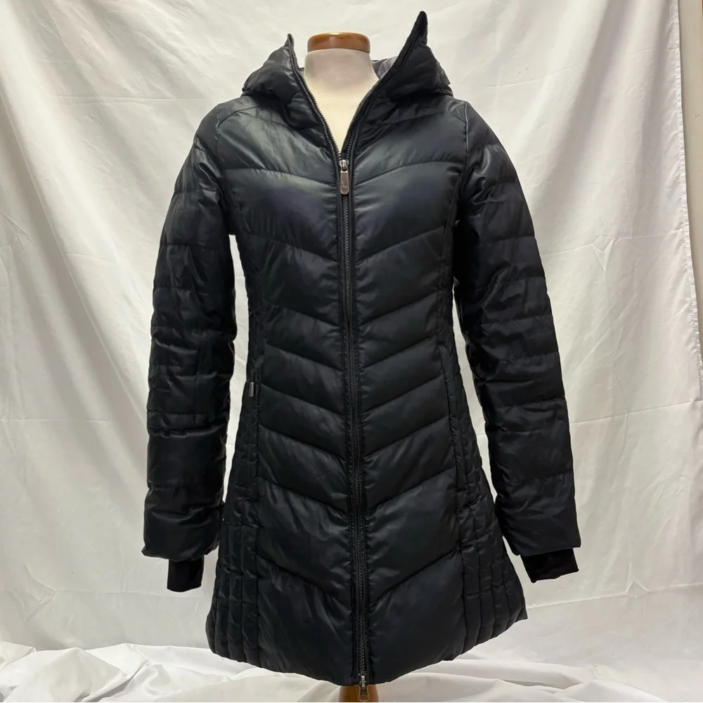 Lolë Down Winter Parka Puffer Jacket Black Women’s XS - Picture 1 of 16